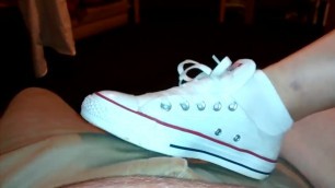 White Converse Shoejob