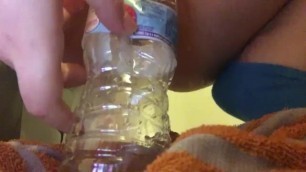 Messy Piss in Bottle
