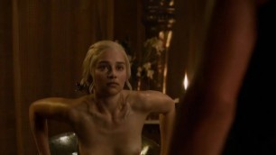 Game of Thrones - S03E08 (2013) - Emilia Clarke - Slowmotion