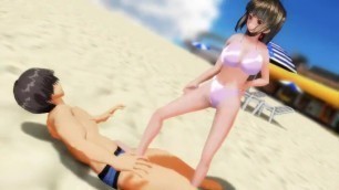 MMD Series: Ballbusting (Please Support Boko877 on Patreon)