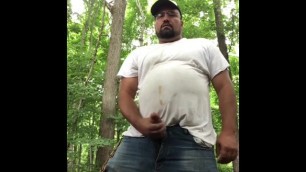 DaddyQuickie Loves the Woods and Jerking off