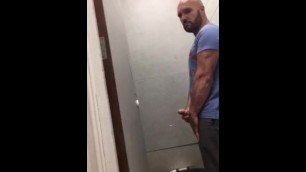 Caught Beating off in Public Toilets 2
