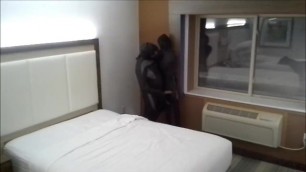 Frogmen Cums on Frogman at Hotel Window