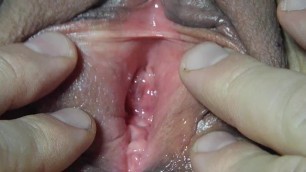 Pussy Gape very Close up Part one Nicki Shaved