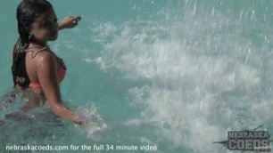 Wild Wet t Contest during Spring Break Panama City Beach Florida