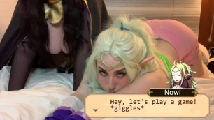 Fire Emblem Nowi x Tharja Lesbian Double Blowjob & Riding Ft. StriderScribe