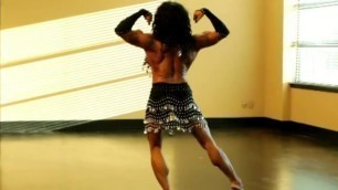 Seductive, Sexy Arabic Style Dance Muscle Goddess