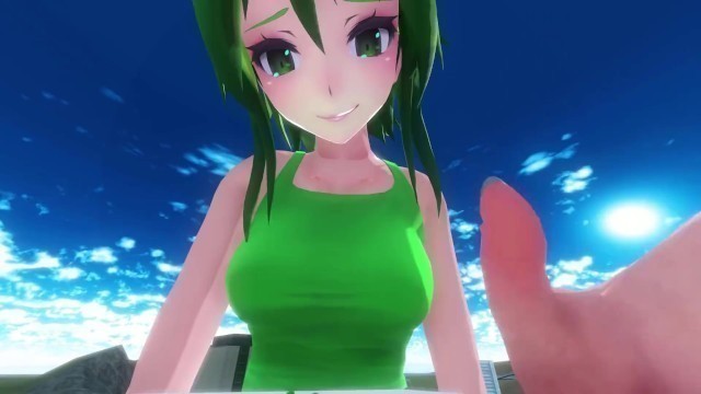 MMD Giantess Growth - Gumi's Bigger Day