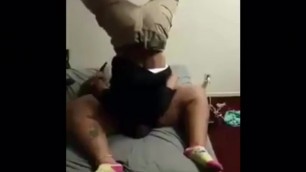 BBW getting Head while Headstand