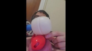 Locked Fag Milked to Ruined Orgasm