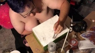 Boobs Ross - Box Painting Pt 1 of 2 — Julyathon 10