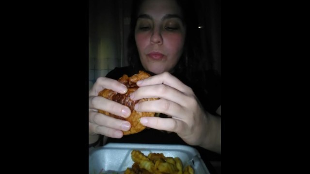 Sexy MILF Plays with her Food