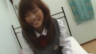 Sexy Babe Misa Kurita is all Smiles before she Gets a Pleasurable Penetrati