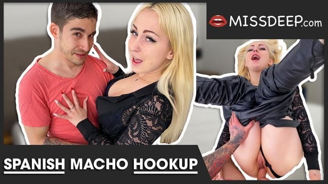 SPANISH YouTuber bangs Blonde CUTIE! MISSDEEP.com