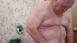 Huge Uncut Cock Grandpa