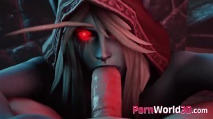 Heroes from Warcraft Gets Fucked in Every Hole - 3D Porn Com