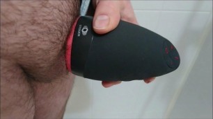 Sextoy Otouch wanking and cum