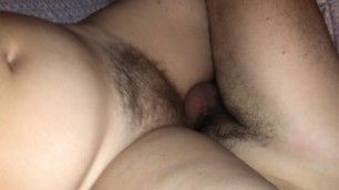 Sidefuck with hairy mom