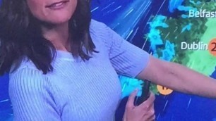 Sexy TV Weather Girl Lets wank Together