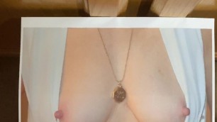 Mommy Gets Cum on her Tits and Pussy Tribute: Read Info