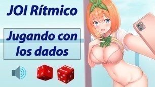 Spanish JOI interactivo. Masturbate exactamente al ritmo con este juego.